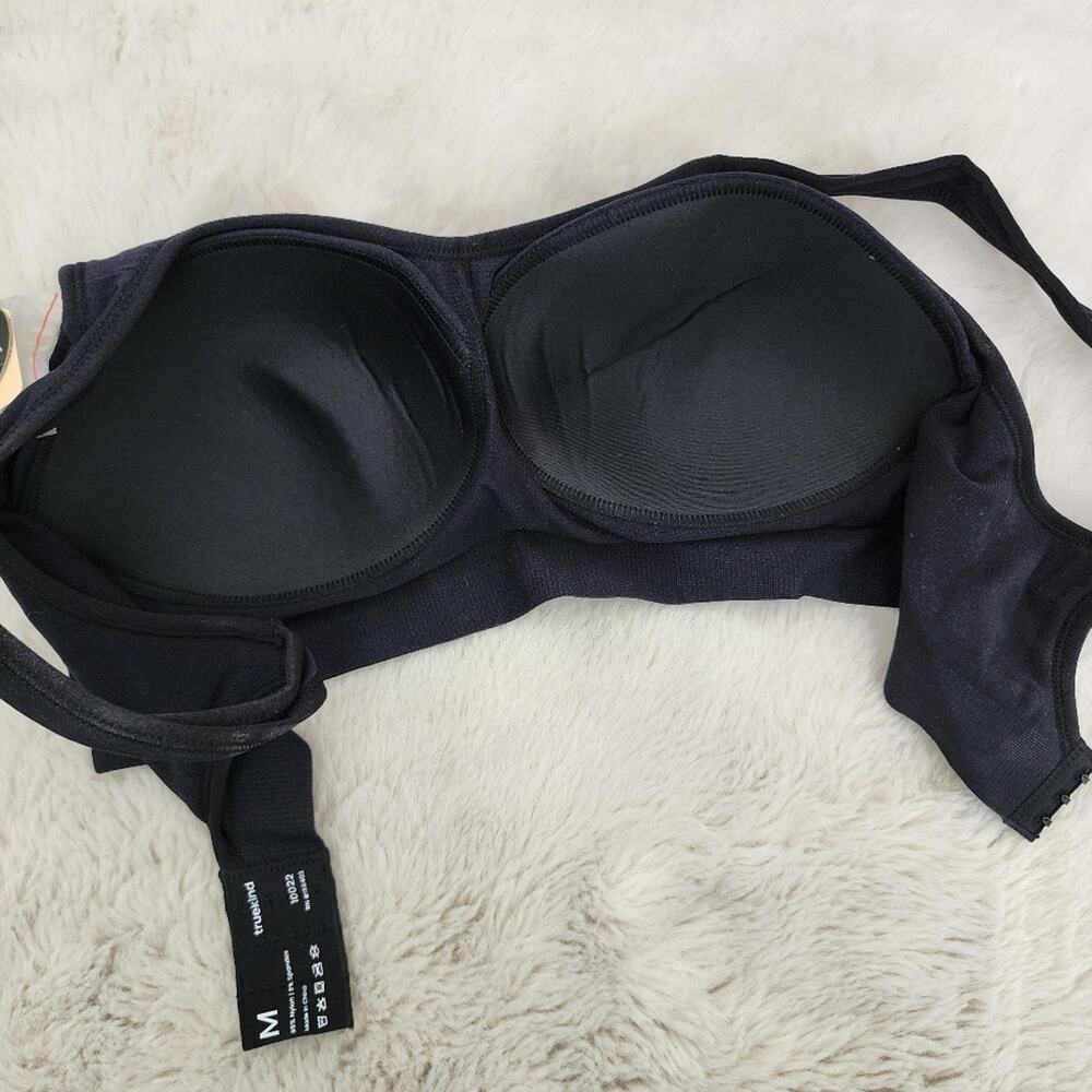 Truekind Daily Comfort Wireless Shaper Bra - Black Seamless Medium - NEW - Picture 11 of 15
